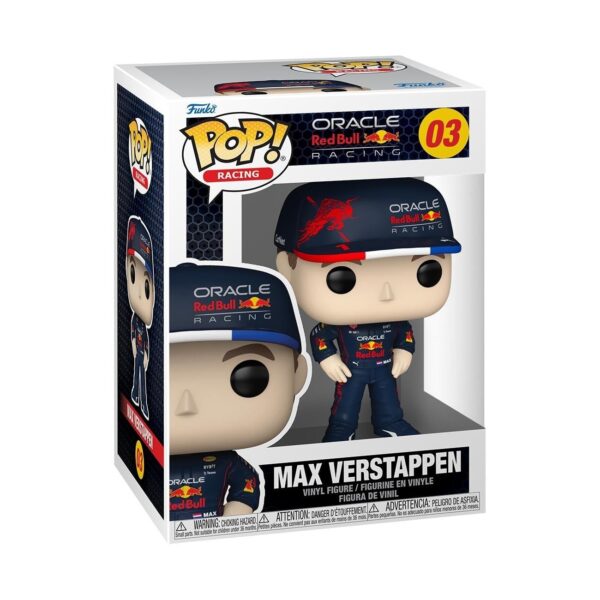 Funko POP! Vinyl: Formule 1 Max Verstappen - Red Bull F1 - Verzamelbaar Vinyl Figuurtje - Cadeau Idee - Officiële Merchandise -Sport Fans - Figuurtje voor Verzamelaars