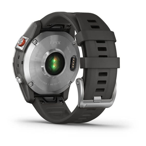 GARMIN Epix Slate Gen 2, GPS Multisport Smartwatch, Met 1,3-Inch AMOLED-Scherm, 30 Sport-Apps, Tot 16 Dagen Batterijduur, Muziekopslag, Garmin Pay, Roestvrij Staal