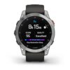 GARMIN Epix Slate Gen 2, GPS Multisport Smartwatch, Met 1,3-Inch AMOLED-Scherm, 30 Sport-Apps, Tot 16 Dagen Batterijduur, Muziekopslag, Garmin Pay, Roestvrij Staal