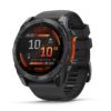 Garmin fēnix 8-51mm - AMOLED Multisport Smartwatch - 100+ sport-apps - LED Zaklamp - Microfoon en speaker - 10ATM Waterdicht - tot 29 dagen batterij - Donkergrijs/zwart