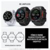 Garmin fēnix 8-51mm - AMOLED Multisport Smartwatch - 100+ sport-apps - LED Zaklamp - Microfoon en speaker - 10ATM Waterdicht - tot 29 dagen batterij - Donkergrijs/zwart
