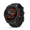 Garmin fēnix 8-51mm - AMOLED Multisport Smartwatch - 100+ sport-apps - LED Zaklamp - Microfoon en speaker - 10ATM Waterdicht - tot 29 dagen batterij - Donkergrijs/zwart