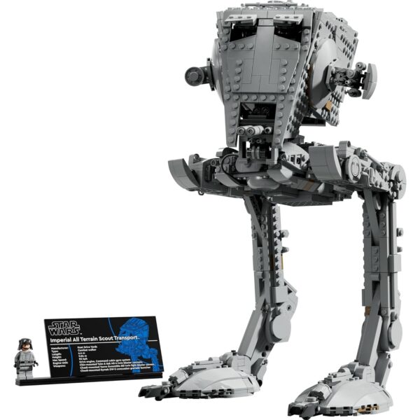 LEGO Star Wars AT-ST Walker Bouwset voor Volwassenen, Ultimate Collector Series Bouwmodel, Displayset om te Verzamelen, Cadeau voor je Partner en Echte Fans 75417