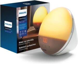 Philips Wake-up Light, simulatie van kleurrijke zonsopgang, 20 lichtintensiteiten en 7 natuurlijke geluiden model HF3531/01, HF3531/01 Philips Wake-up Light, simulatie van kleurrijke zonsopgang, 20 lichtintensiteiten en 7 natuurlijke geluiden model HF3531/01, HF3531/01