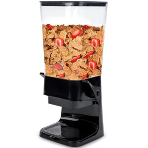 Tokokimo Mueslidispenser, versnippert geen granen bij het uitgeven, wandmontage Cereal Dispenser voor cornflakes, pasta en droogvoer voor honden, hxbxd: 42 x 16 x 16 cm, 5 l,...
